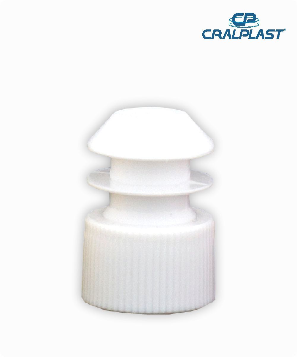 Tampa  para tubos diâmetro 12mm branca